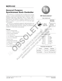 NCP5162DR2 Datasheet Cover