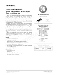 NCP5424AD Datasheet Cover