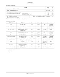 NCP5424AD Datasheet Page 3