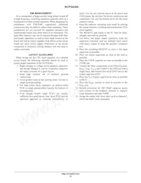 NCP5424AD Datasheet Page 18