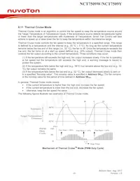 NCT7509W Datasheet Page 14