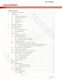 NCT7802Y Datasheet Page 2