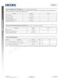 PAM2312AABADJ-DB Datasheet Page 3
