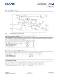 PAM2319AYAA Datasheet Page 3