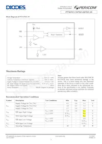 PT7A7515WE Datasheet Page 3
