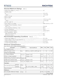 RT9232GS Datasheet Page 4