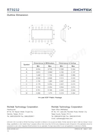 RT9232GS Datasheet Page 14