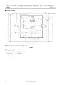 S-8460B00AFT-TBG Datenblatt Seite 2