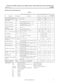 S-8460B00AFT-TBG Datenblatt Seite 5
