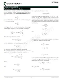 SC2446ITSTRT數據表 頁面 23