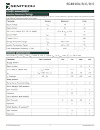 SC4810DITSTRT Datasheet Page 2