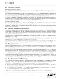 SI3452-B01-IM Datasheet Page 14