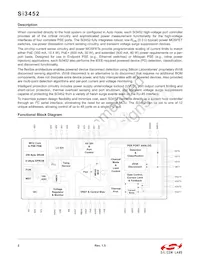SI3452D-B02-GMR Datasheet Pagina 2