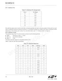 SI3453-B01-GM Datasheet Page 16