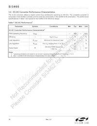 SI3460-E02-GM Datasheet Pagina 10