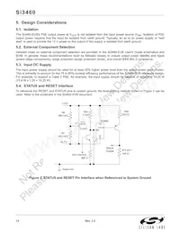 SI3460-E02-GM Datasheet Page 14