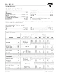 SI9110DY-T1-E3 Datasheet Page 2