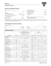 SI9112DY-E3 Datasheet Page 2