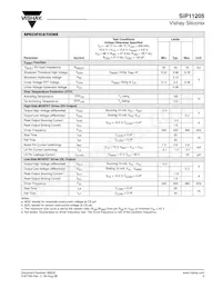 SIP11205DQP-T1-E3 Datenblatt Seite 5