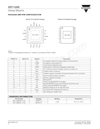 SIP11206DQP-T1-E3 Datasheet Pagina 6