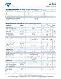 SIP12109DMP-T1-GE4 Datasheet Page 3