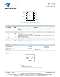 SIP12116DMP-T1-GE4 Datasheet Page 2