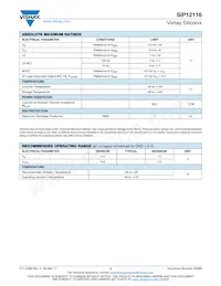 SIP12116DMP-T1-GE4 Datasheet Page 3
