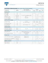 SIP12116DMP-T1-GE4 Datasheet Page 4