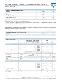 SIP2804DY-T1-E3 Datasheet Page 2