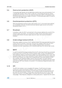 SPV1020 Datasheet Pagina 11