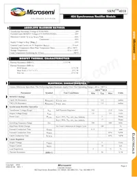 SRM4010 Datasheet Page 2