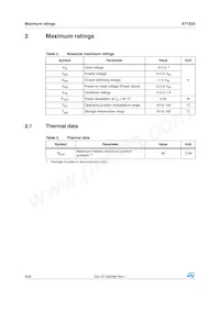 ST1S32PUR Datasheet Page 4