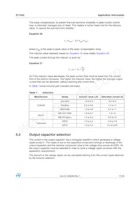 ST1S32PUR Datasheet Page 17