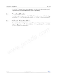 ST1S50PUR Datasheet Page 14