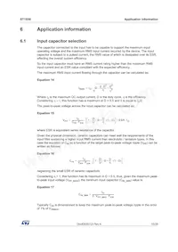 ST1S50PUR Datasheet Page 15