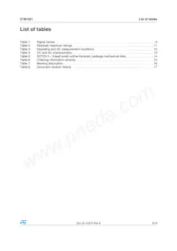 STM1001SBWX6F Datasheet Pagina 3