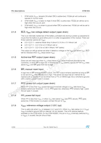STM1403CSMQ6F Datasheet Pagina 12