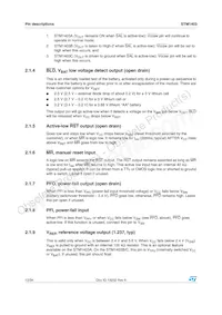 STM1403CSMQ6F Datasheet Page 12