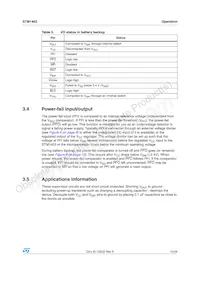 STM1403CSMQ6F Datasheet Pagina 15