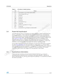 STM1403CSMQ6F Datasheet Page 15