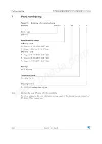 STM1812LWX7F Datasheet Page 22
