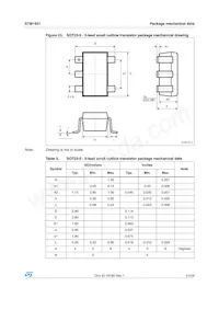 STM1831L24WY6F Datasheet Pagina 21