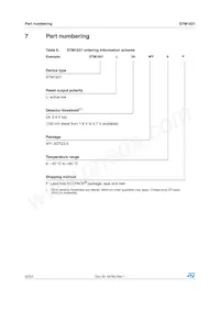 STM1831L24WY6F Datasheet Pagina 22