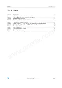 STM6510RCACDG6F Datasheet Pagina 3
