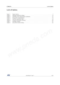 STM6519APBBUB6F Datasheet Page 3