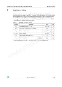 STM6720SYWB6R Datasheet Page 17