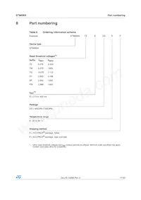 STM6904TZEDS6F Datasheet Page 17