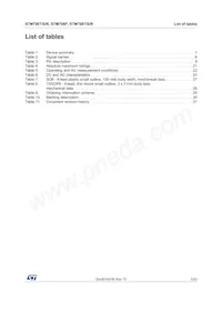 STM708TDS6E Datasheet Page 3