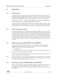 STM708TDS6E Datasheet Pagina 11