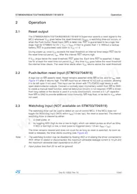 STM819MM6E Datasheet Pagina 13